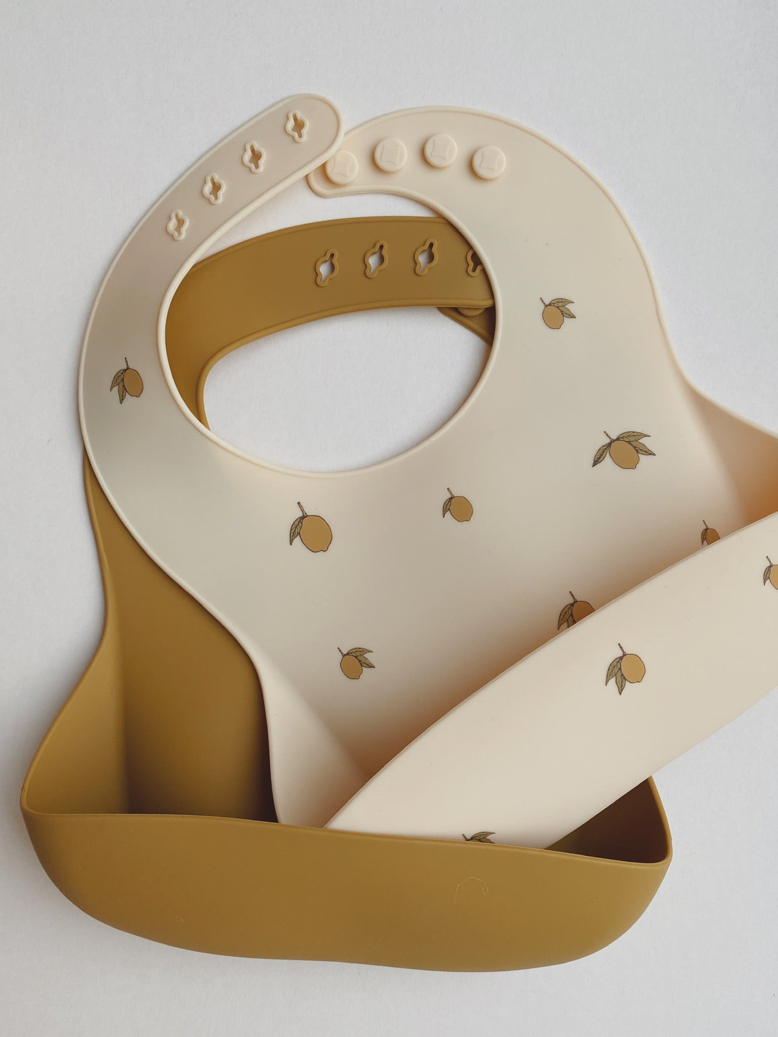 Konges Slojd - Bavoir silicone - lot de 2 - Petit Muxu Concept Store